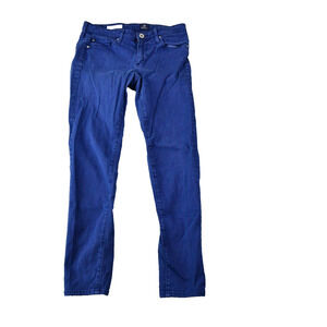 Adriano Goldschmied Jeans Stevie Ankle Slim Straight Womens 26R (26x26) Blue
